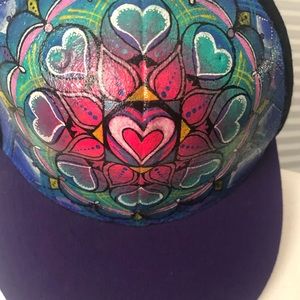Amazing hand painted hat